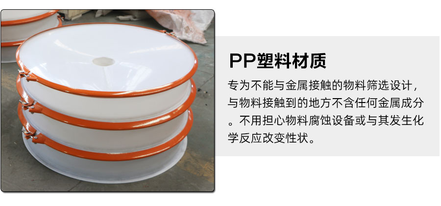 PP塑料振動(dòng)篩細節圖